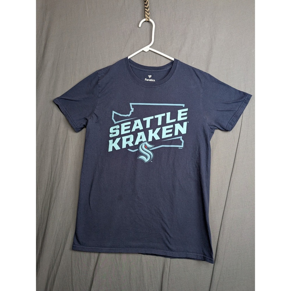 Fanatic's Short Sleeve‎ Men's T Shirt Size Medium Blue